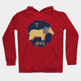 Aries: Born to blaze trails, fearless and bold. Hoodie